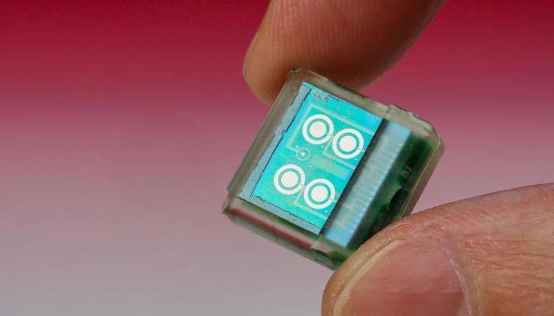 Team presents induction-powered biosensor chips detecting many molecules in vivo