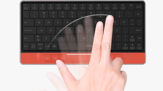 Moky Bluetooth keyboard is also a trackpad