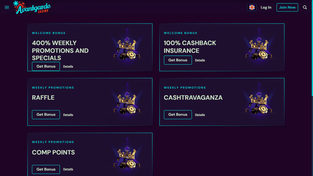 Casino en línea Avantgarde