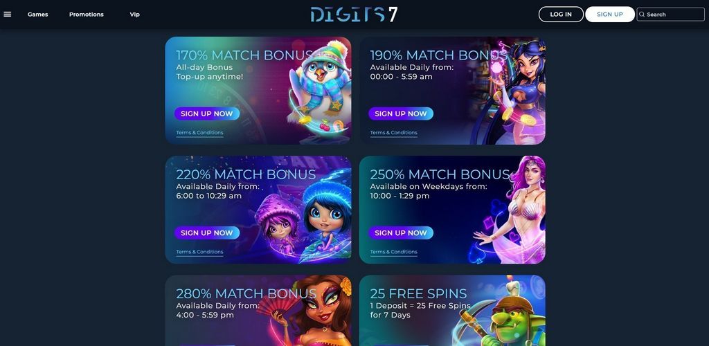 Digits7 Online casino